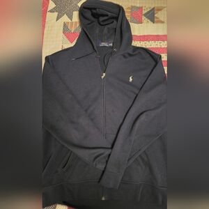 Ralph Lauren Men's Navy blue Zip-Up hoodie